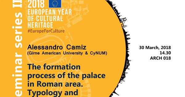 2018, European Year of Cultural Heritage Seminar series II