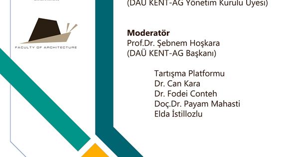 World Town Planning Day, Event III: Discussion Platform by EMU Alumni on "Contemporary Approaches to Urban Issues" (available in Turkish only)