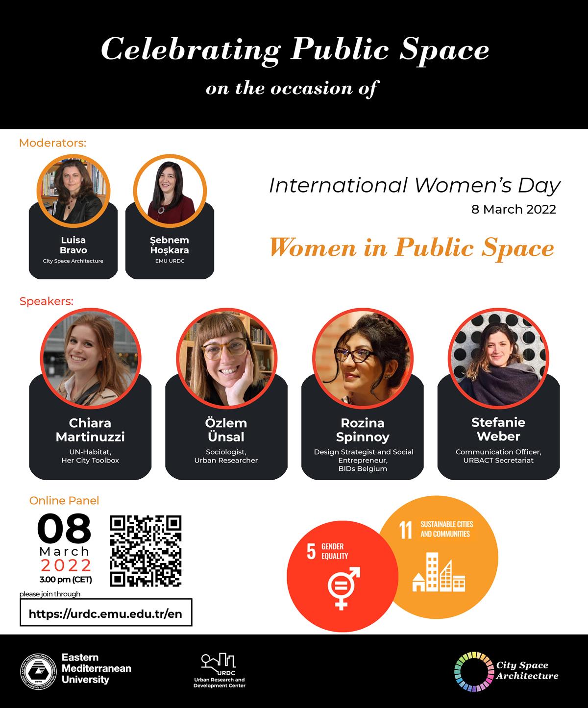 Celebrating Public Space on the Occasion of International Women