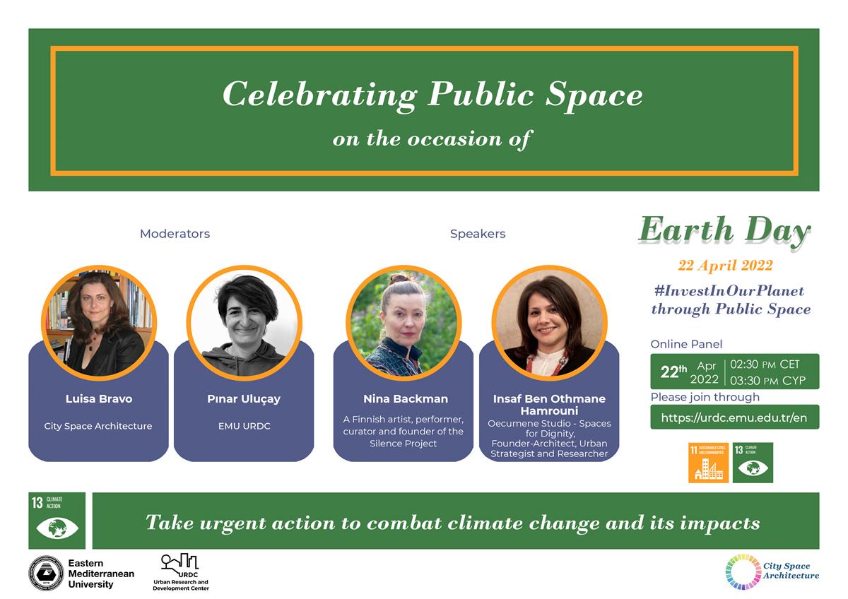 Celebrating Public Space on the Occasion of Earth Day 
